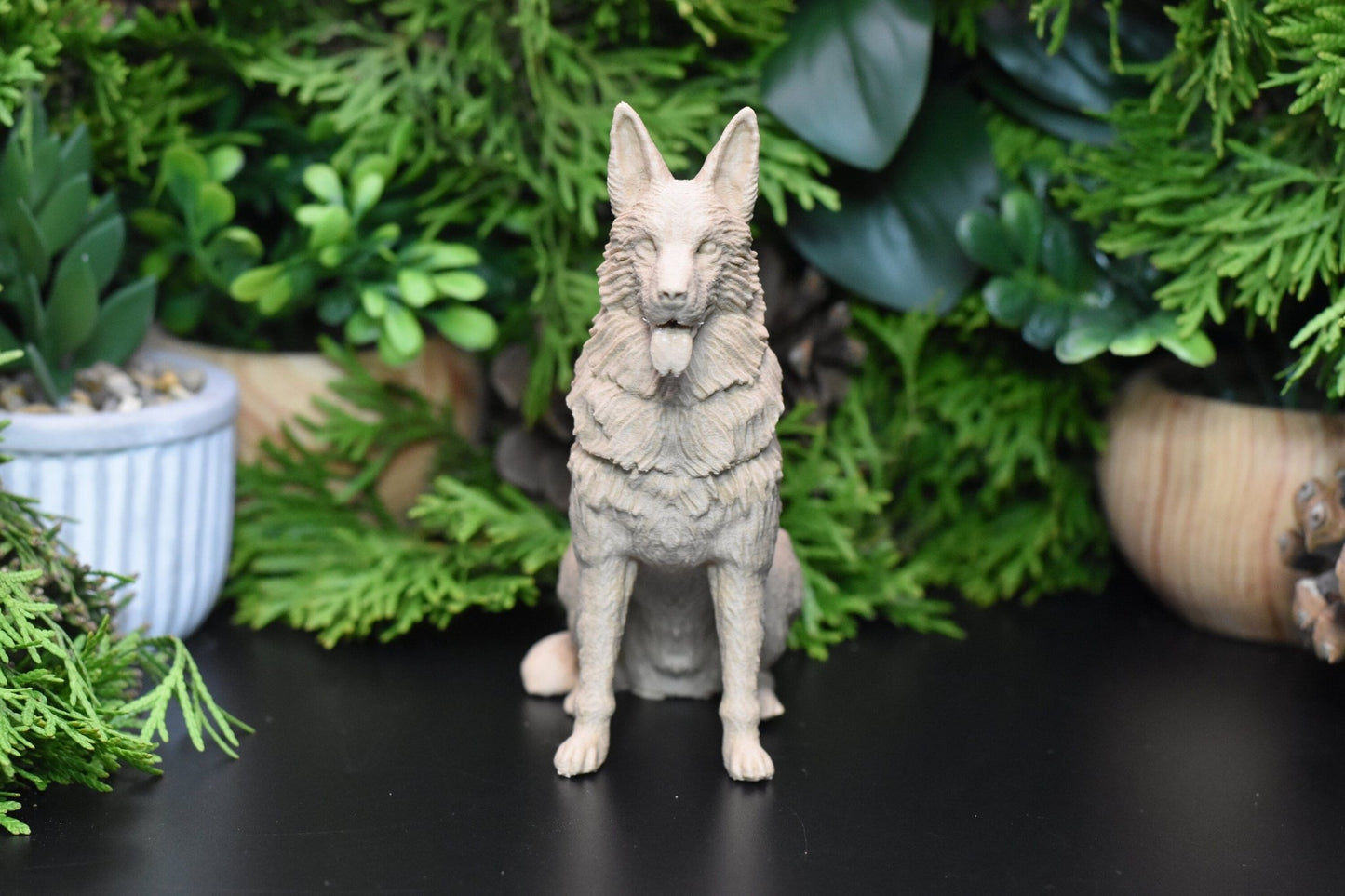 German Shepherd Figurine, German Shepard Dog Gift, German Shepard Gift, German Shepard Owner, Gift For Dog Owner, Dog Lover Gift - Furever Figures