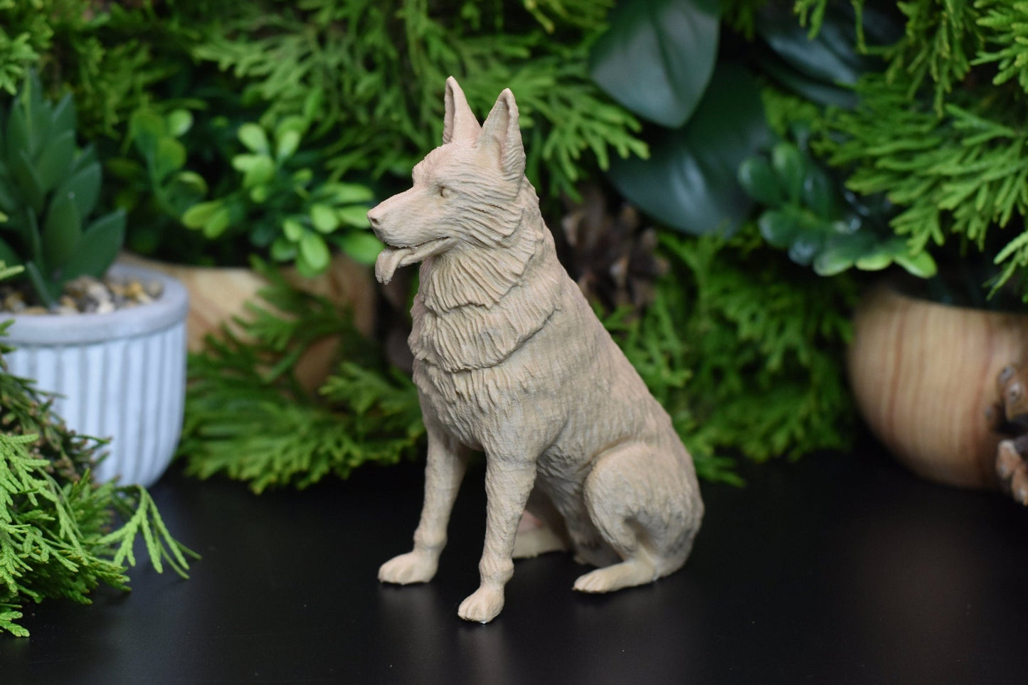 German Shepherd Figurine, German Shepard Dog Gift, German Shepard Gift, German Shepard Owner, Gift For Dog Owner, Dog Lover Gift - Furever Figures