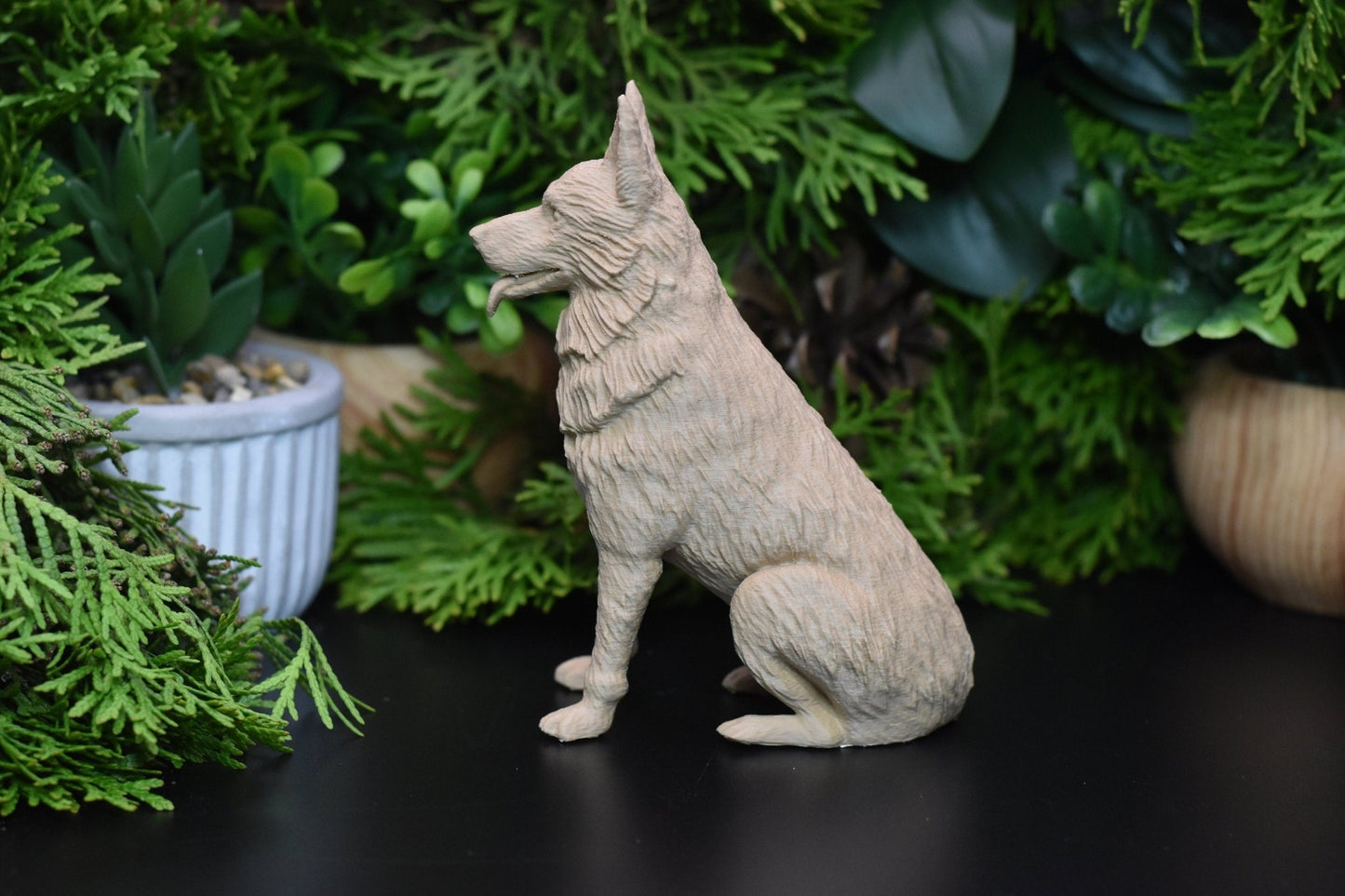 German Shepherd Figurine, German Shepard Dog Gift, German Shepard Gift, German Shepard Owner, Gift For Dog Owner, Dog Lover Gift - Furever Figures