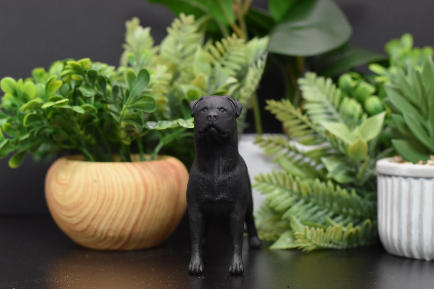 Rottweiler Statue Standing - Furever Figures
