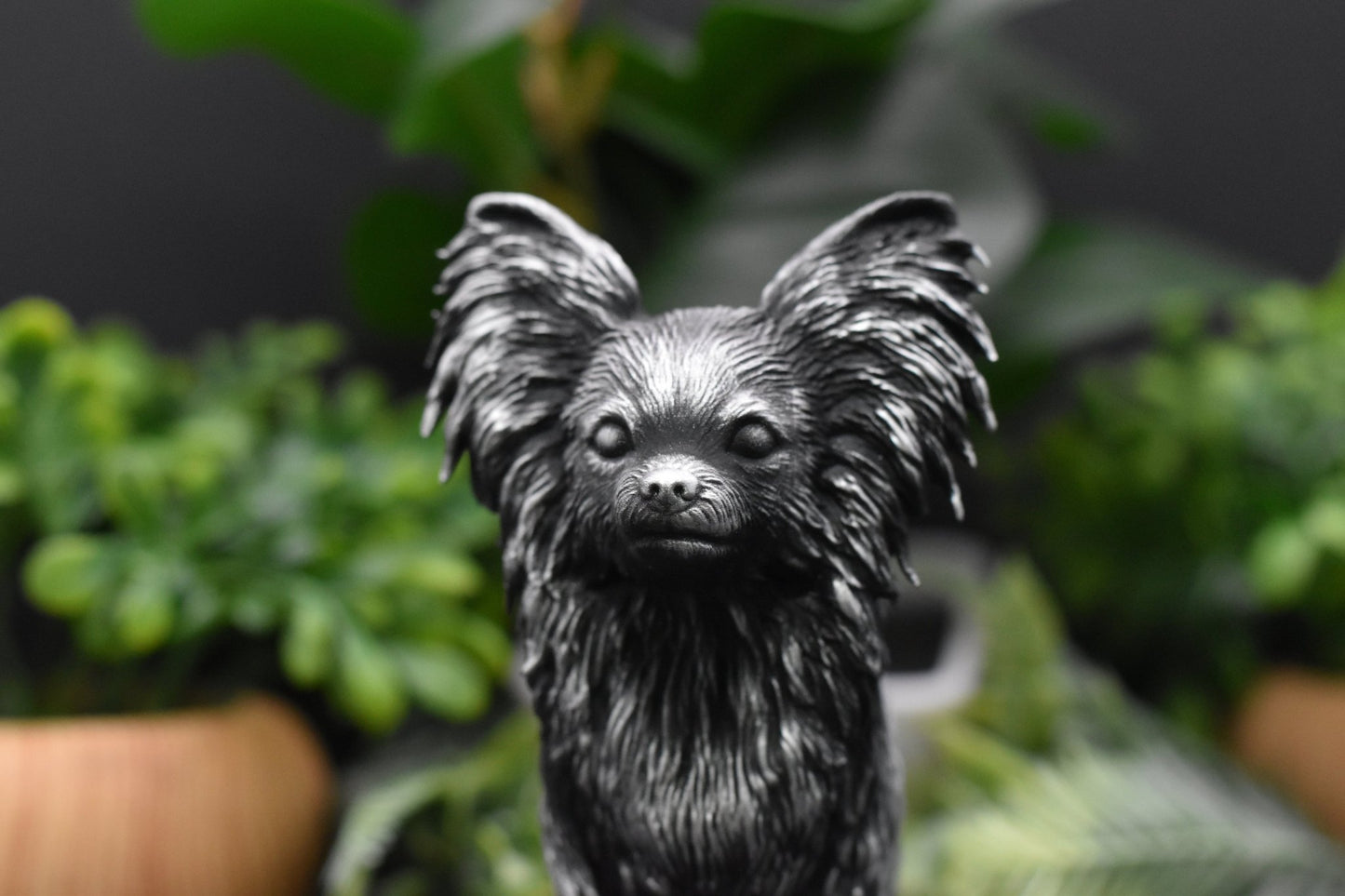 Papillon Sitting Statue - Furever Figures