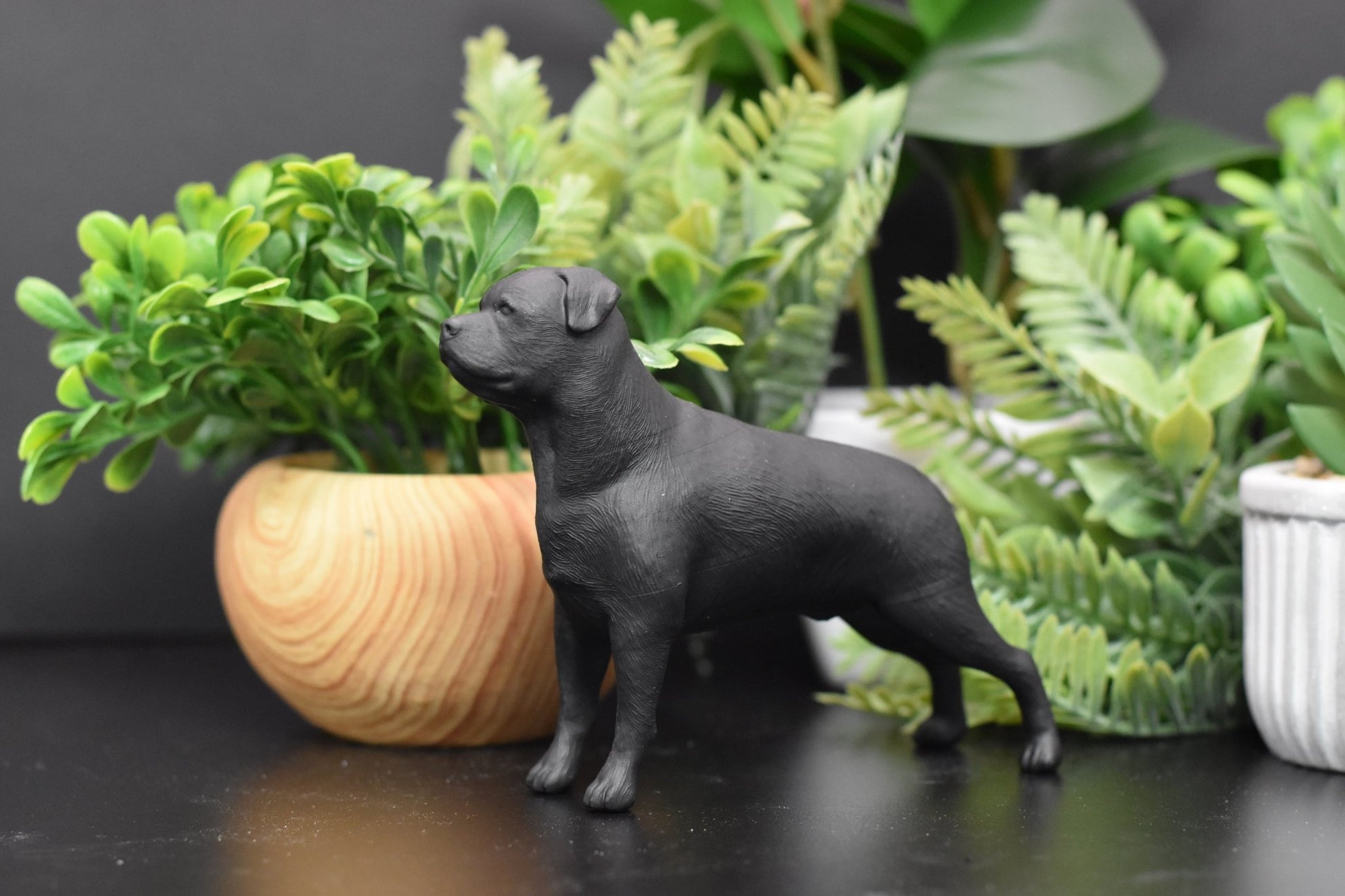Rottweiler Statue Standing - Furever Figures