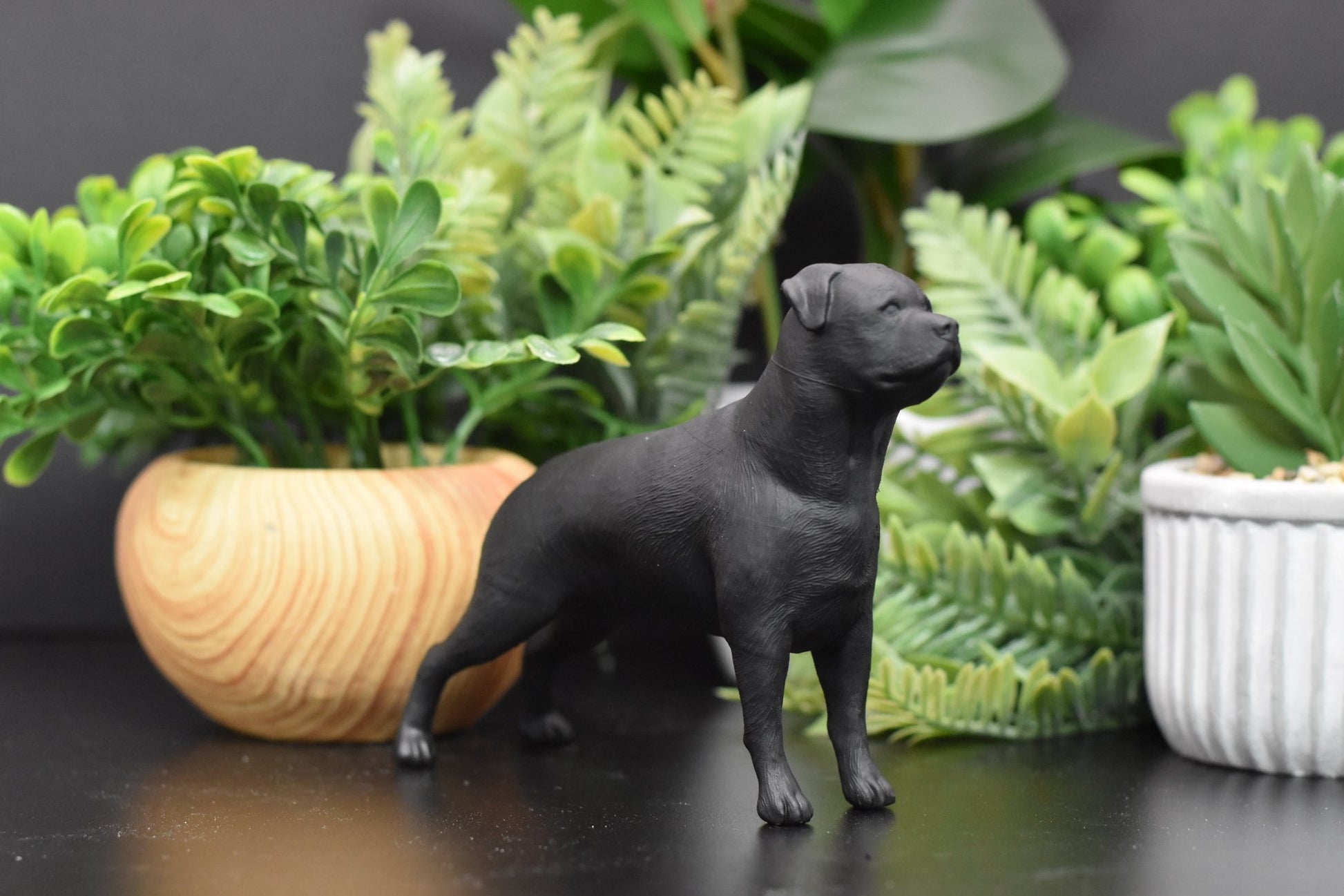 Rottweiler Statue Standing - Furever Figures