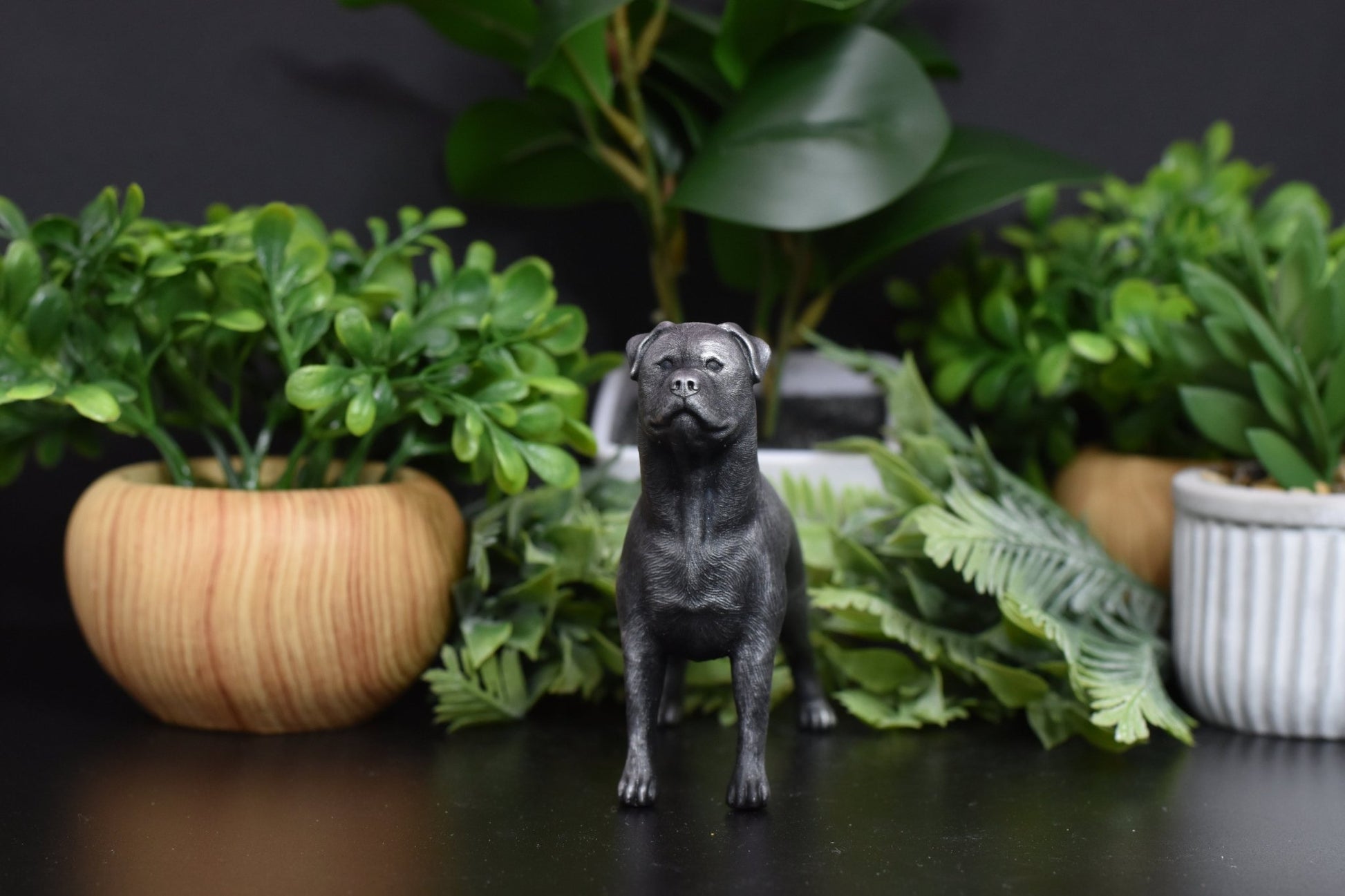Rottweiler Statue Standing - Furever Figures
